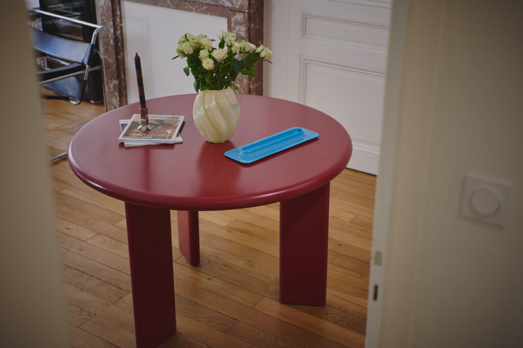 Table à manger ronde sur mesure